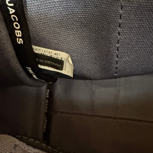 Marc Jacobs Blue Denim Canvas Messenger Bag Pre- Owned - Picture 6 of 8